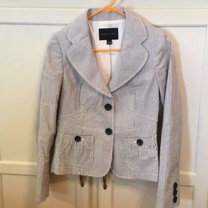 Banana Republic Pin-Striped Blazer in size 4